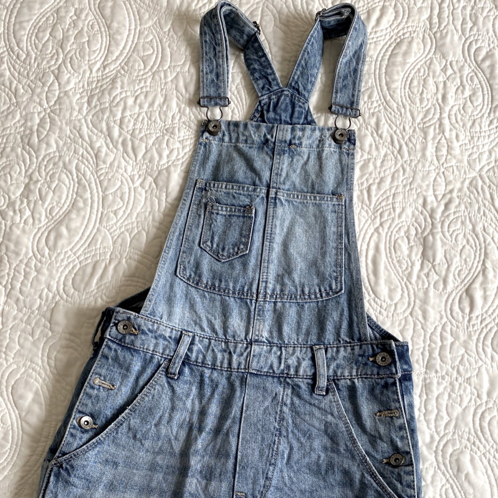 Jean Overalls-shorts